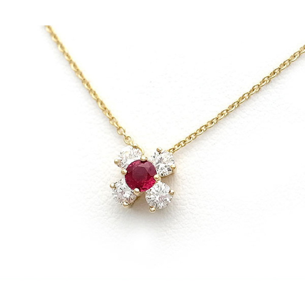 Tiffany Ruby Diamond Necklace